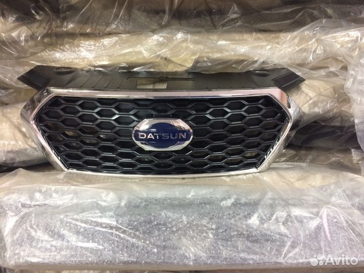 Решетка радиатора Датсун Он До в сборе