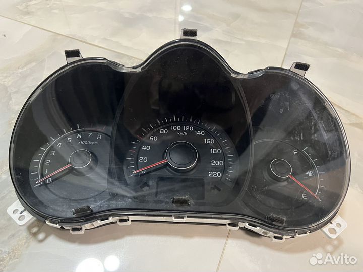 Приборная панель kia rio 3