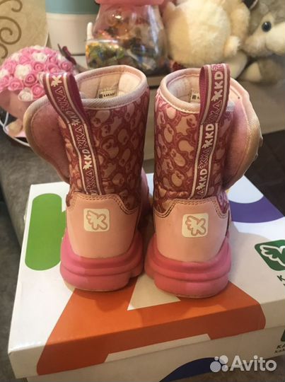 Сапоги дутики для девочки
