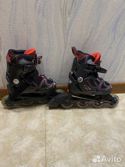 Роликовые коньки детские раздвижные