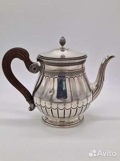 Серебряный чайник. (950 проб) tetard freres