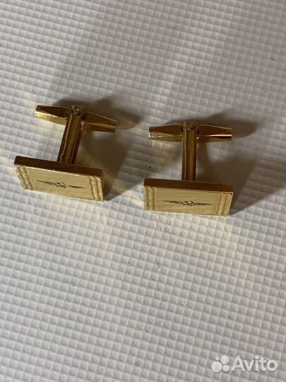 Запонки-аэрофлот-Винтаж