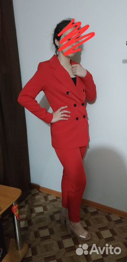 Женский брючный костюм двойка