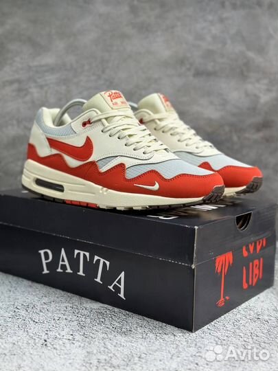 Кроссовки Nike Patta x Air Max 1 'Orange'