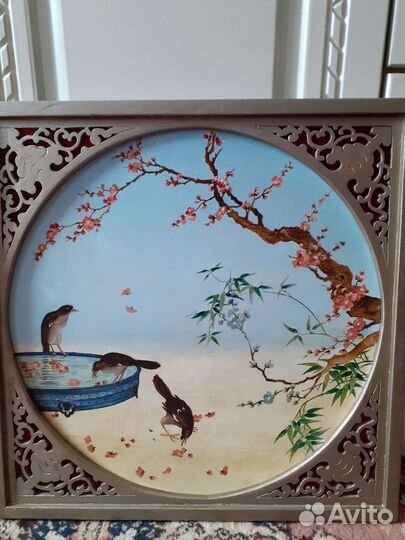 Картина птицы