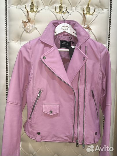 Куртка кожаная новая 42-44