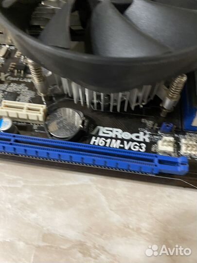 Комплект мать проц память