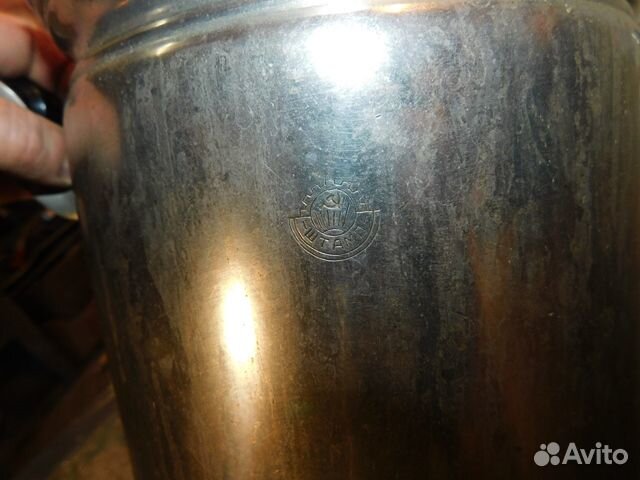 Качественный, советский угольный самовар Тула-Штам