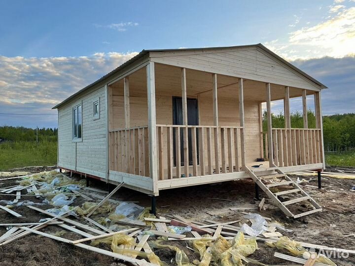 Бытовка и хозблок с окнами и дверями