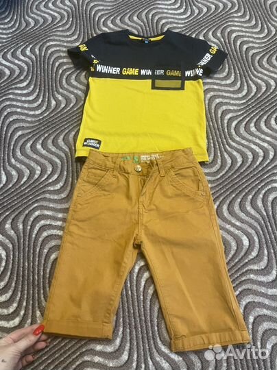 Шорты джинсовые, кепка,поло,футболка,кеды летние