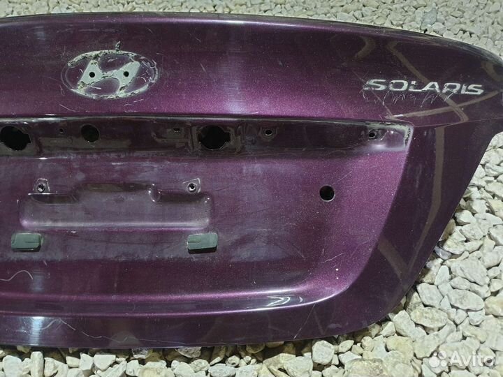 Крышка багажника Солярис