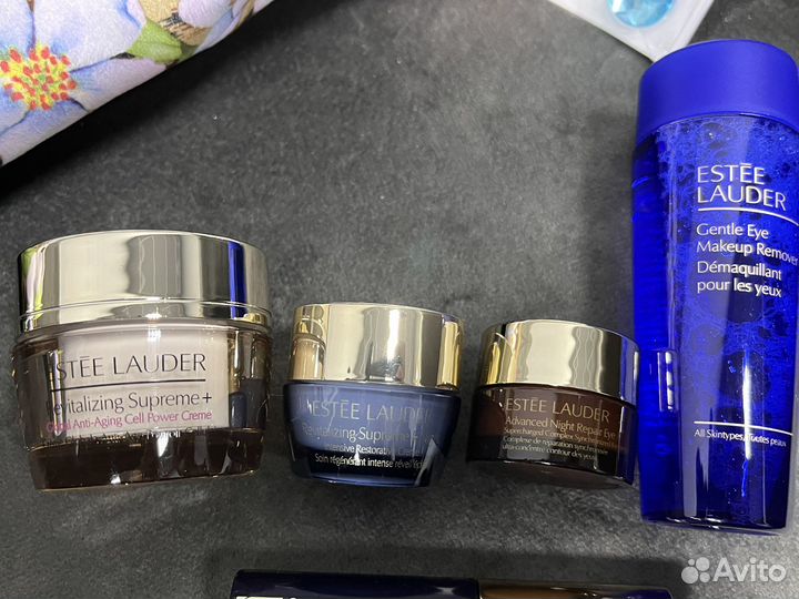 Estee Lauder косметичка синий лео для глаз