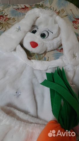 Новогодний костюм зайчика