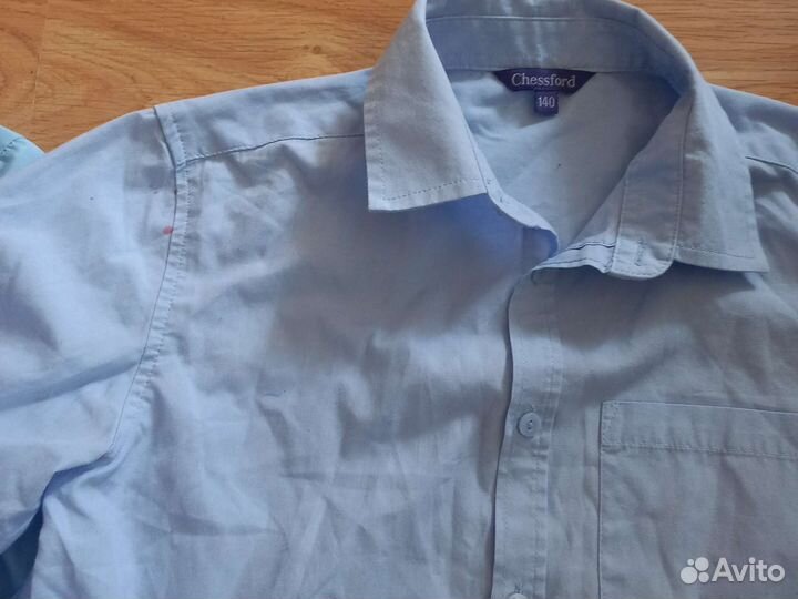Рубашки для мальчика 140 146 пакетом