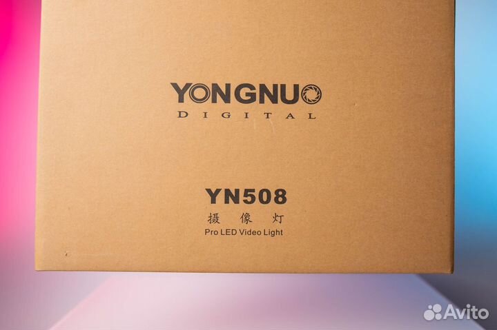 Осветитель кольцевой YongNuo YN-508 3200-5500K