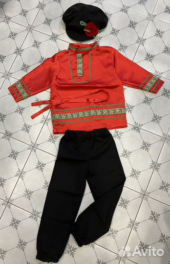 Русский народный костюм для мальчика