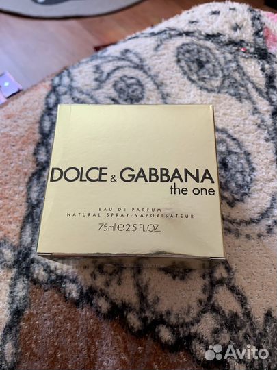 Духи dolce gabbana the one