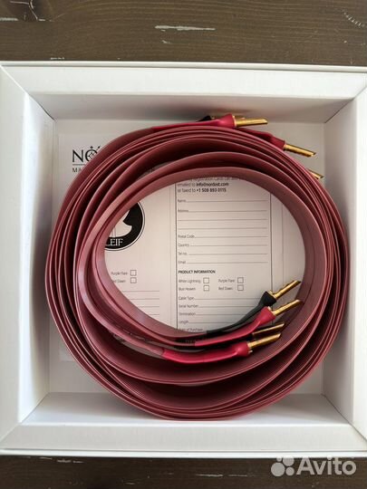 Акустический кабель Nordost RED dawn 2 m