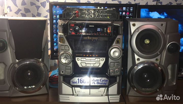Динамики от Муз. Центра sharp CD-BP1500W