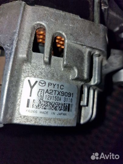 Генератор 150А Mazda 6, CX5 2.5 PE0118300 28т.км