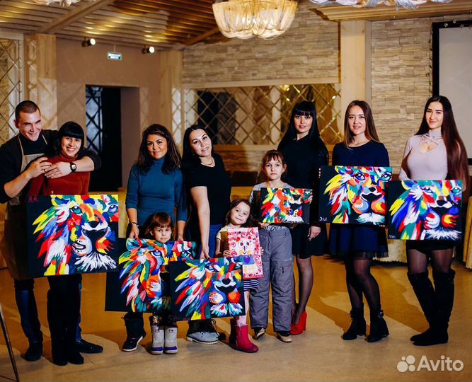 Мастер класс по рисованию. Арт вечеринка