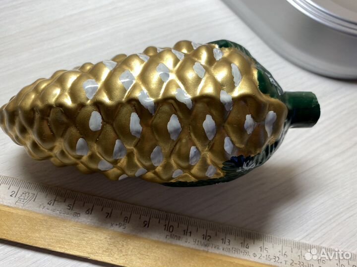 Елочные игрушки СССР (кремлевская шишка) редкость