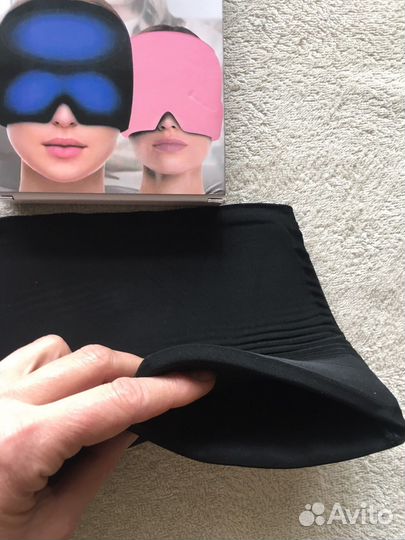 Гелевая маска для лица, сна и от головной боли