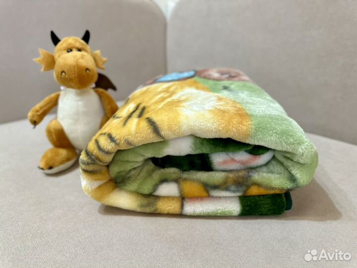 Плед детский покрывало 110 на 140