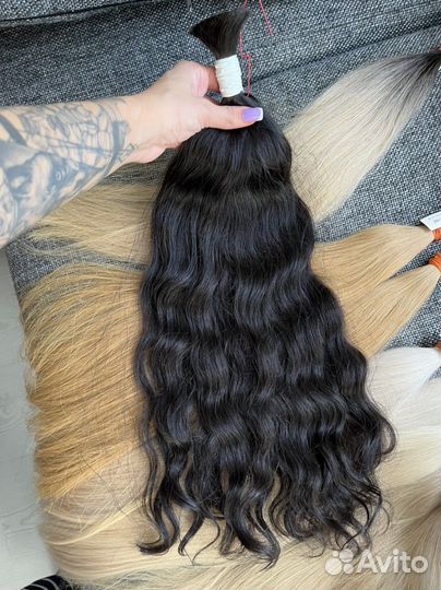 Волосы для наращивания кудри