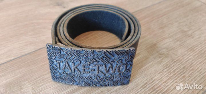 Мужской кожаный ремень