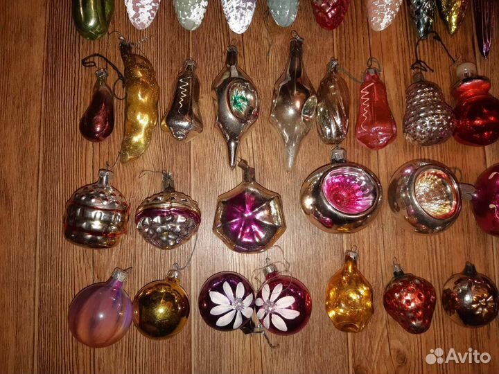 Елочные игрушки СССР