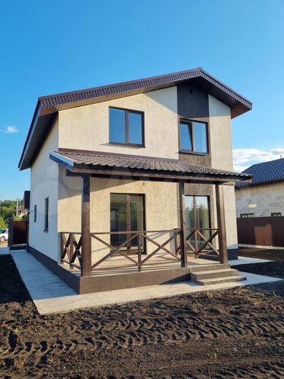 Коттедж 122 м² на участке 10 сот.