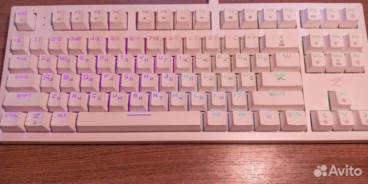 Клавиатура механическая Zet immortality tkl white