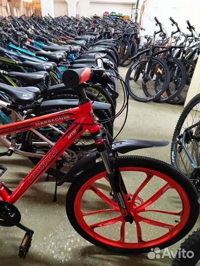 Велосипед 24 Marafon(алюминий) литые диски shimano