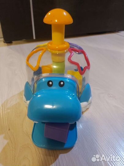 Сортер игрушка бегемот