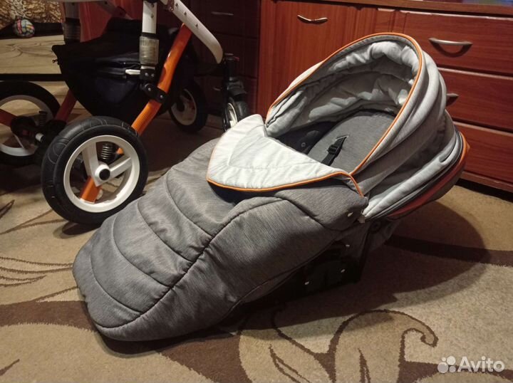 Коляска 2 в 1 adamex gloria