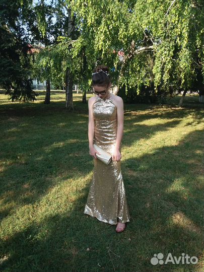 Платье на выпускной + туфли с сумкой в подарок