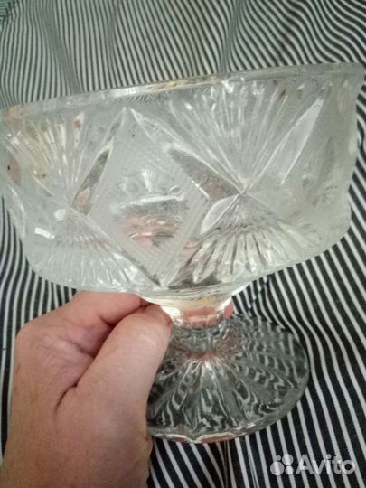 Хрустальная ваза СССР