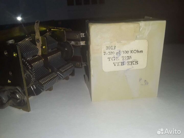 Конденсаторы переменной ёмкости -кпе