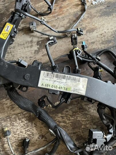 Проводка двигателя Mercedes Benz GLC X253