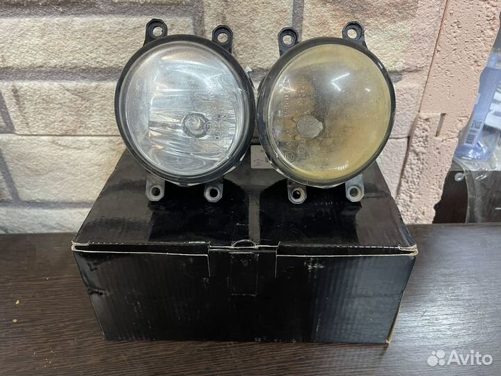 Противотуманные фары птф toyota land cruiser 150