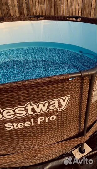 Каркасный бассейн Bestway Steel Pro Max 305х100 см