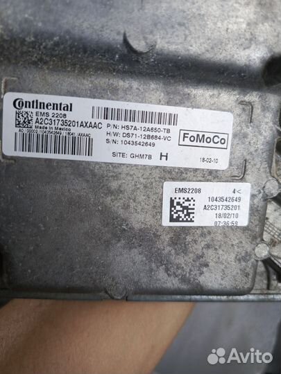 Блок управления двигателем Ford Fusion 2 гибрид