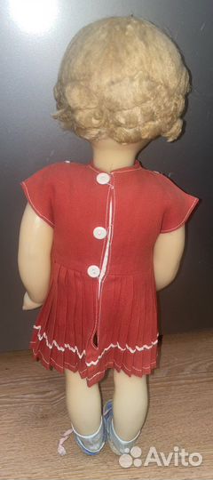 Ранняя кукла Лена/Нина с буклями. 8 марта