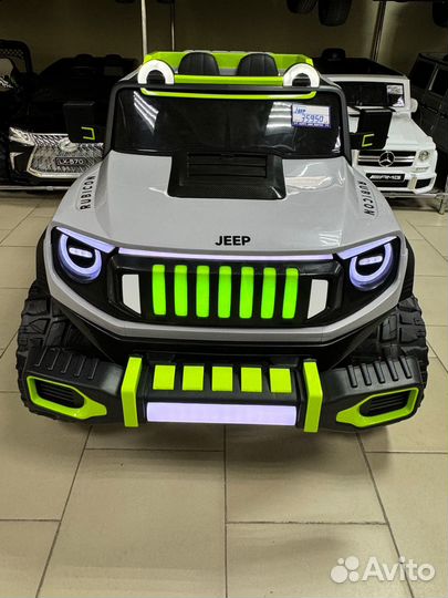 Детский электромобиль Jeep Rubicon е007ее