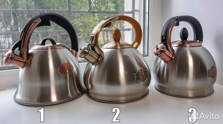 Чайник из нержавеющей стали