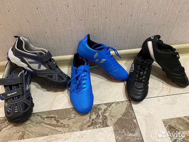 Кроссы/шипов.новые/б/у 34-36,форма Барселона Месси