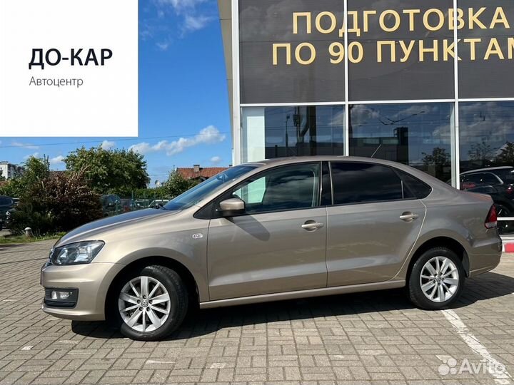 Volkswagen Polo 1.6 AT, 2017, 195 265 км