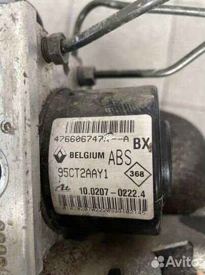 Блок ABS (насос) Renault Megane 3 2009-2016