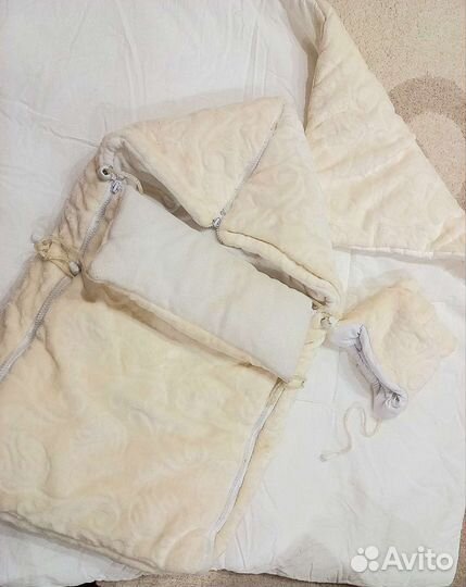 Зимний конверт с одеялом